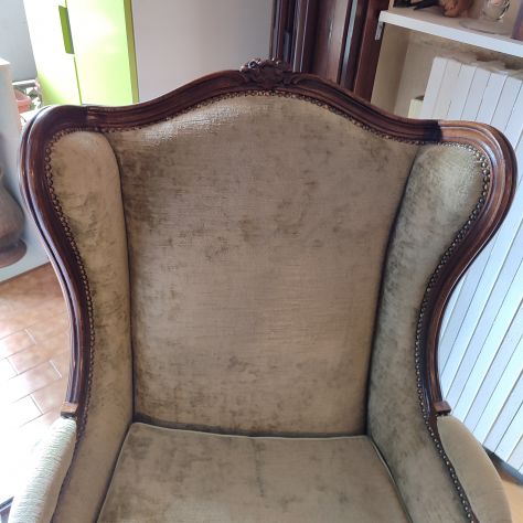 POLTRONE "BERGERE" STILE CLASSICO ANTICO - Foto 2