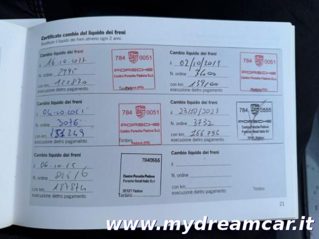 PORSCHE Boxster Cabrio 2.7i 24V cat Storico Manutenzioni Completo rif. 23434625 - Foto 5