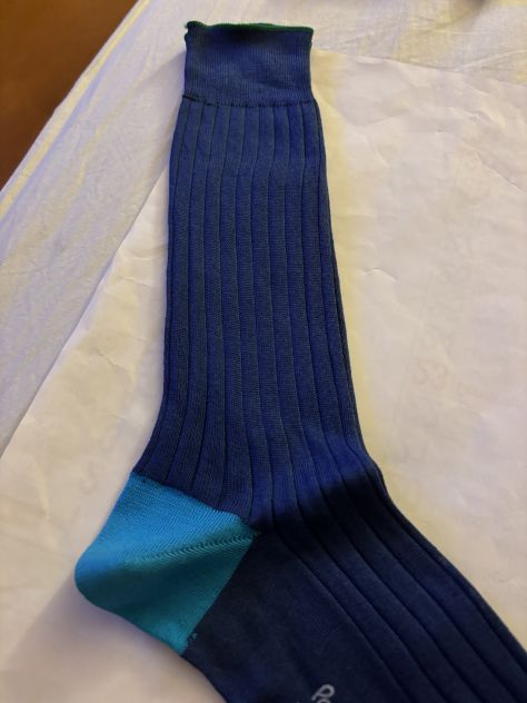 CALZE NUOVE MAI USATE DA UOMO FIRMATE ORIGINALI”PAUL SMITH”MADE IN ITALY LEGGERE - Foto 3