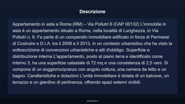 Immobile in asta di 72 m², box auto in vendita a Roma - Foto 14