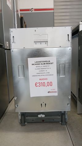 🔥5% SCONTO - LAVASTOVIGLIA INCASSO SLIM INDESIT🔥