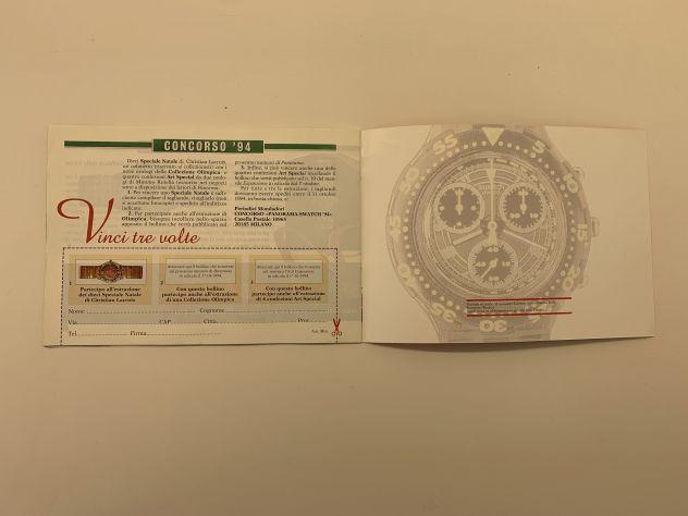 Il libro d’oro Swatch 1994-1995, allegato Panorama - Foto 3