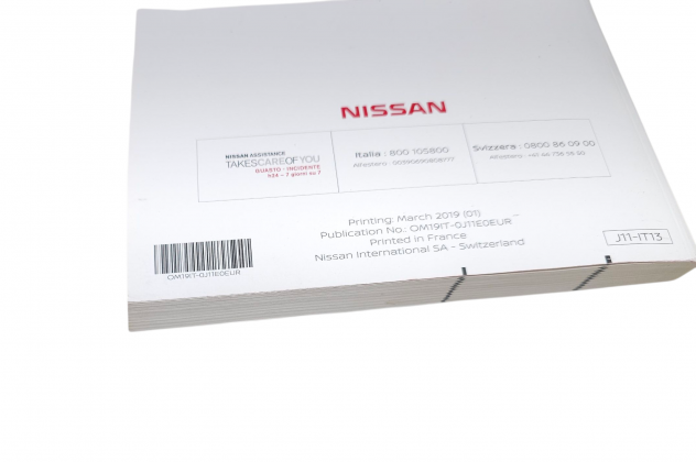 LIBRETTO USO E MANUTENZIONE NISSAN Qashqai Serie (14) - Foto 13