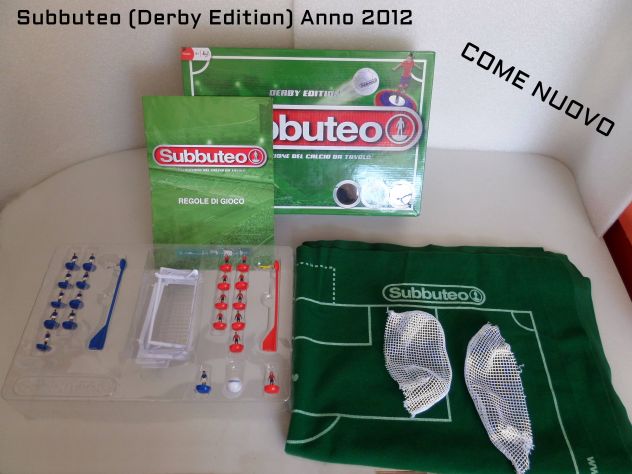 Subbuteo (Derby Edition) Anno 2012 (usato,completo, come nuovo)