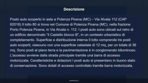 Immobile in asta di 36 m² in vendita a Potenza Picena - Foto 4