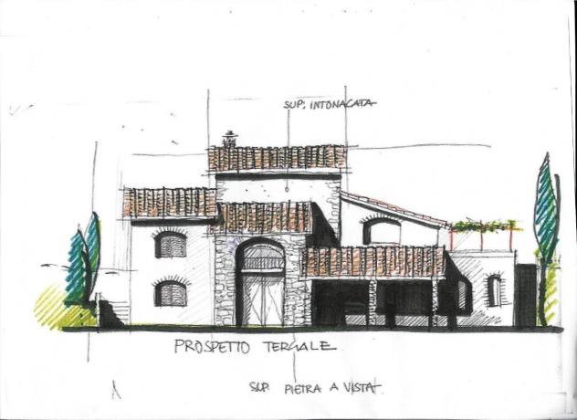 Villa in vendita a Radi - Monteroni d'Arbia 225 mq Rif: 805217 - Foto 9