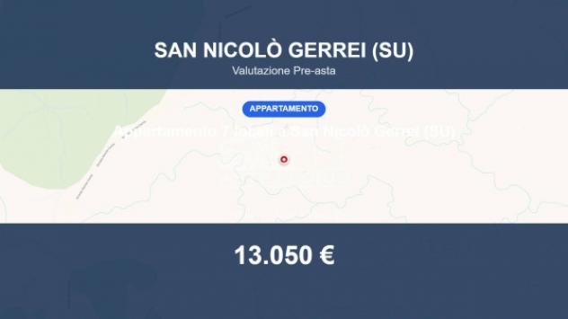 Immobile in asta di 111 m² con più di 5 locali in vendita a San Nicolò Gerrei