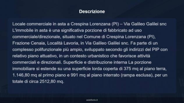 Immobile in asta di 2512 m² in vendita a Crespina e Lorenzana - Foto 10