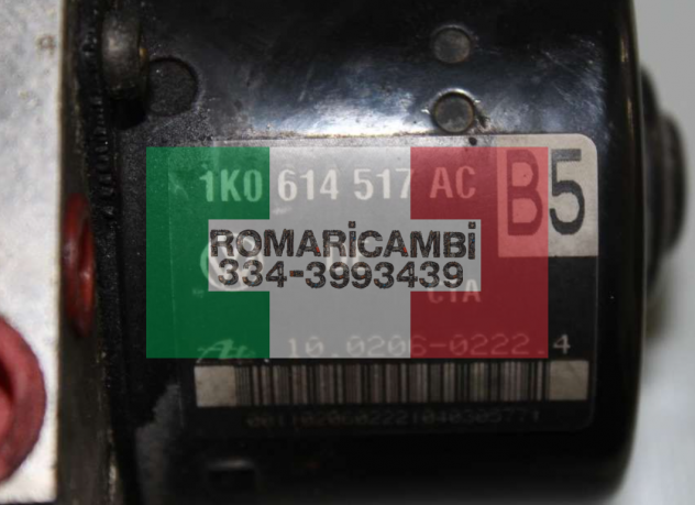 Volkswagen Touran 2.0 anno 2010 centralina gruppo pompa ABS 1K0614517AC - Foto 3