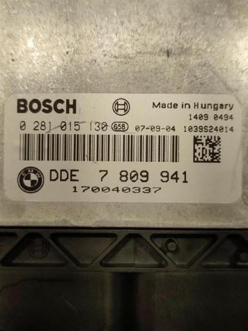 CENTRALINA MOTORE BMW Serie 5 E60 7809941 0281015130 M57306D3 diesel 2993 (0310) - Foto 2