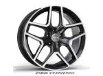 Cerchi lega 18 AVUS AC-519 Black Polish JEEP FORD FIAT ALFA