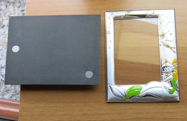 PORTA FOTOGRAFIA IN ARGENTO CON CALAMITA - - Foto 3