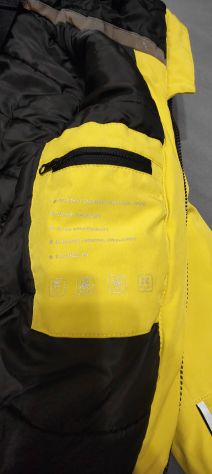 Giubbotto invernale caldissimo F**K bambino giallo 8 anni, impermeabile - Foto 4