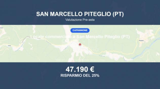 Immobile in asta di 1000 m² in vendita a San Marcello Piteglio