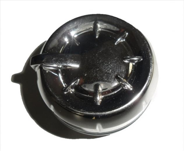 2AH029 MANOPOLA RISCALDAMENTO CROMATA LATERALE AIXAM CITY SCOUTY CROSSLINE