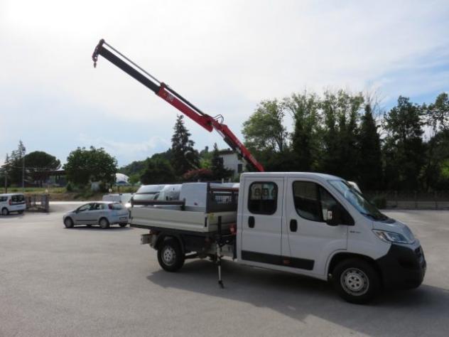 FIAT Ducato 35 2.3 MJT 130CV L3 DOPPIA CAB GRU Cabinato Maxi rif. 23914611