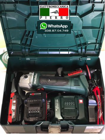 Smerigliatrice angolare a batteria W 18 LTX 125Quick+ML - Foto 4