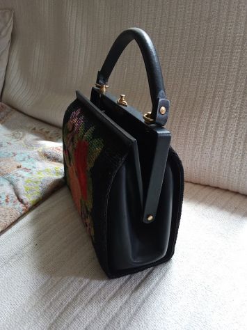 Borsa vintage originale petit-point - Foto 3
