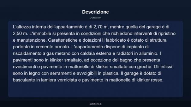 Immobile in asta di 70 m², box auto in vendita a Casciana Terme Lari - Foto 8