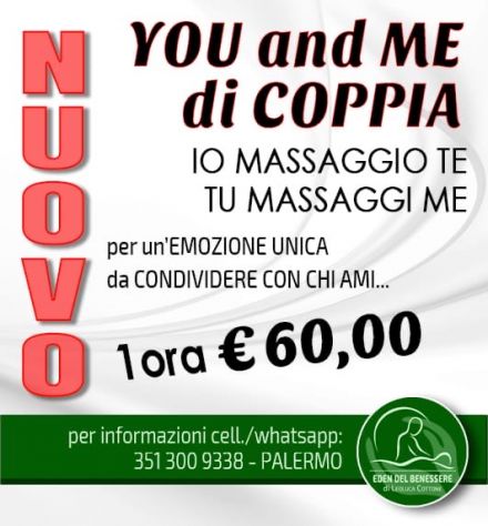 You and Me di Coppia Tel:3513009338