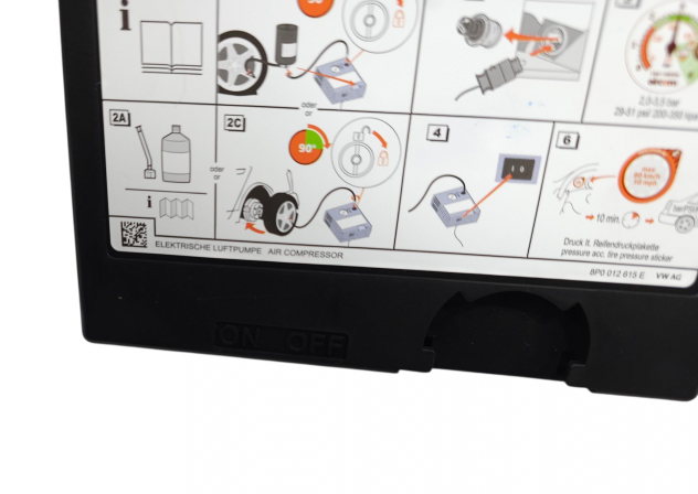 COMPRESSORE GONFIAGGIO RUOTE AUDI A5 Sportback Serie (F5A) 8P0012615E (16) - Foto 11
