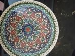 Piatto decorativo ceramica