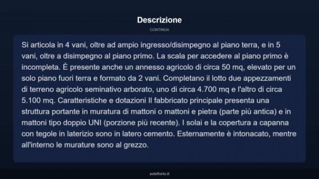 Immobile in asta di 256 m² in vendita a Castelfranco di Sotto - Foto 4