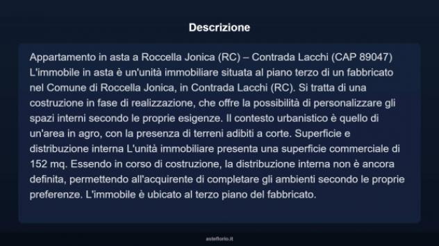 Immobile in asta di 152 m² in vendita a Roccella Ionica - Foto 4