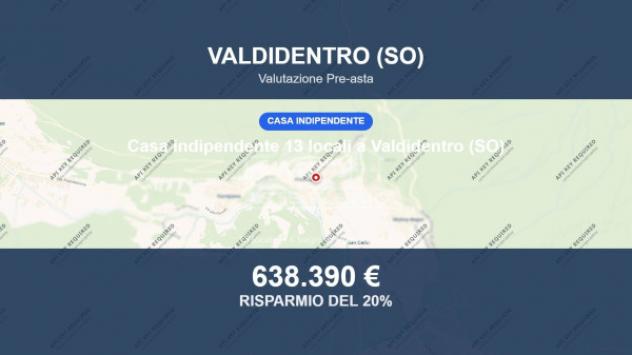 Immobile in asta di 300 m² con più di 5 locali e box auto in vendita a Valdidentro