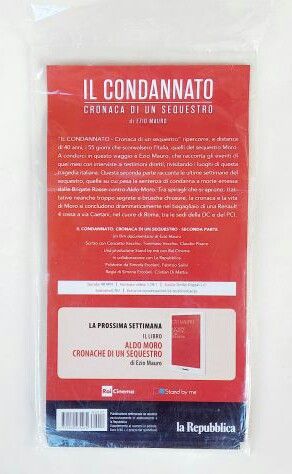 *DVD Il Condannato.Cronaca di un sequestro(Seconda Parte Aldo Moro) Ezio Mauro - Foto 2