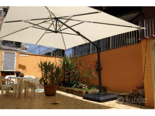 COLLI ALBANI BILOCALE ARREDATO CON TERRAZZO/GIARDINO MATTONATO.