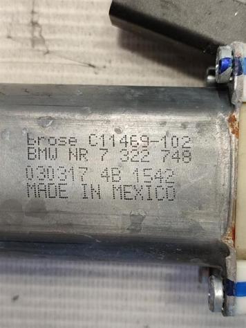 MOTORINO ALZAVETRO ANTERIORE SINISTRO BMW X4 F26 7322748 C11469-102 (1418) - Foto 3