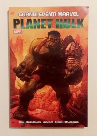 Grandi eventi Marvel.Planet Hulk di Greg Pak Ed.Panini Comics, luglio 2013 nuovo