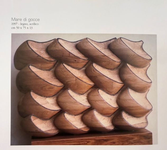 Gabriele Perugini artista scultore Mare di gocce 1997 - Foto 3