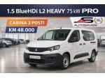 PEUGEOT PARTNER  BlueHDi 100 PLungo  Pro doppia porta late rif. 23238048