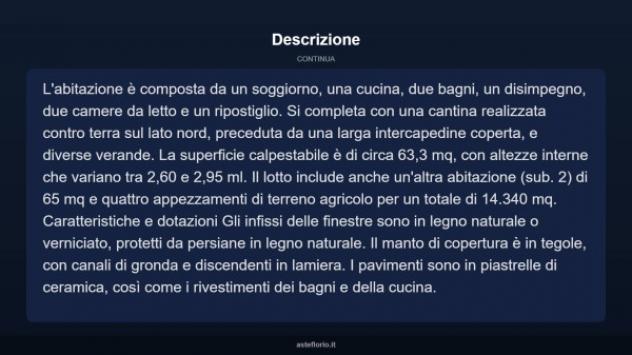 Immobile in asta di 104 m² con più di 5 locali in vendita a Valtopina - Foto 12