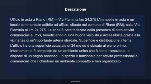 Immobile in asta di 34 m² in vendita a Riano - Foto 10