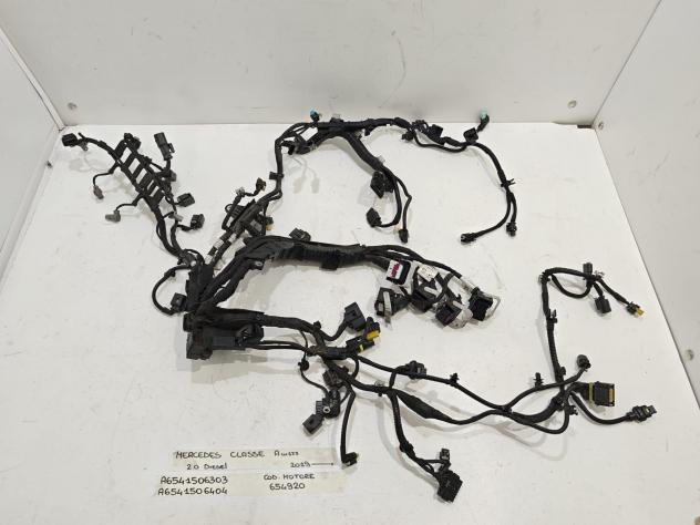 CABLAGGIO IMPIANTO ELETTRICO MOTORE MERCEDES Classe A Serie (W177) A6541506404 A6541506303 654920 Diesel 2.0 AUT (18) - Foto 2