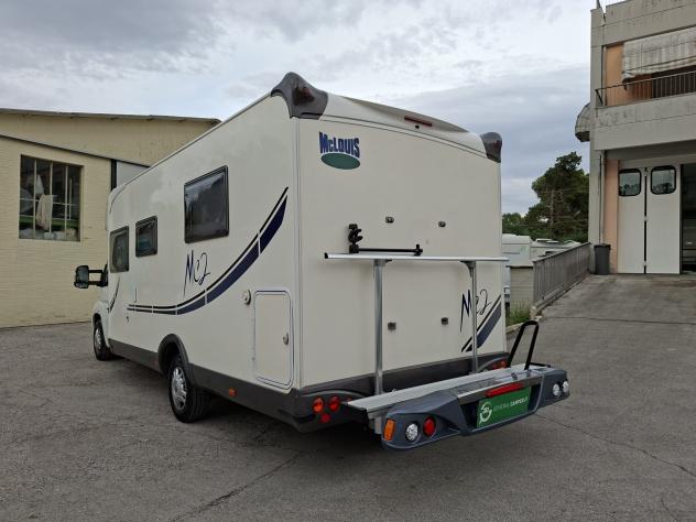 CAMPER MCLOUIS DUCATO SEMINTEGRALE SEMIDINETTE LETTO NAUTICO CLIMATIZZATORE PORTAMOTO FOTOVOLTAICO CAMPEGGIO USATO GENERALI 1759 - Foto 3