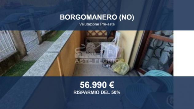 Immobile in asta di 76 m², box auto in vendita a Borgomanero
