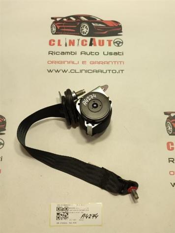 CINTURA DI SICUREZZA POSTERIORE DX NISSAN Juke Serie F15 617968800B 6175436 K9K (1418)