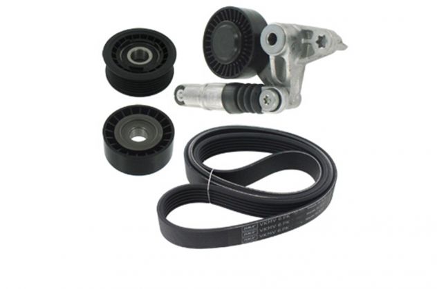 Kit distribuzione cinghia per Audi Q5 2000 tdi 3000 tdi tfsi Gates Ina Skf - Foto 3