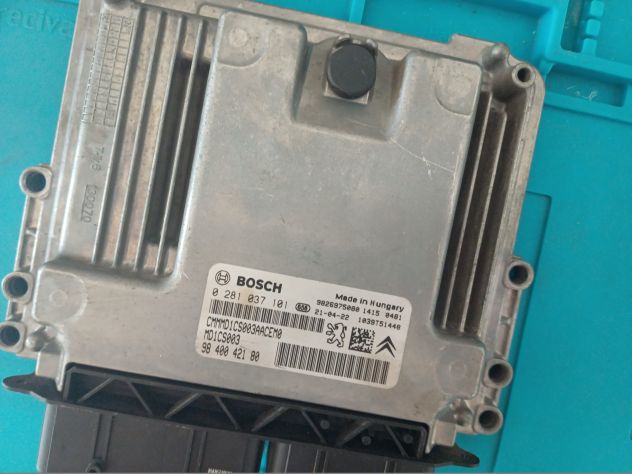 0281037101 CENTRALINA MOTORE ECU BOSCH CITROEN C3 III SX VAN 1.5 HDI 16V MAN 6M - Foto 3