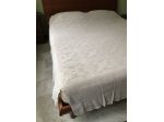 Coperta ad uncinetto filet matrimoniale