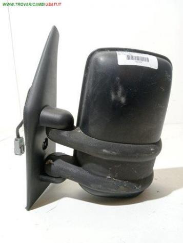 RETROVISORE EST. SX NERO GOFFRATO 1 SP 5 PIN 999-U1560486 Vetri e Retrovisori  Cristalli  Retrovisori  Retrovisore NISSAN - INTERSTAR - 2002  2010, OP