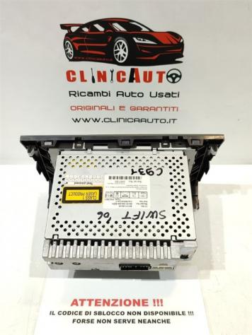 AUTORADIO SUZUKI Swift 4° Serie 39101-62J0 D13DA (0410) - Foto 2