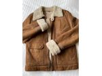 Giubbotto Uomo marrone in vero montone Shearling