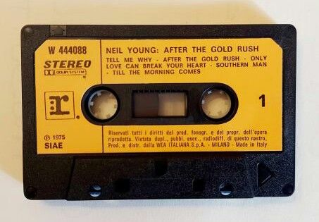 MC Musicassetta After the Gold Rush Neil Young Etichetta Reprise W 44088 - Foto 8