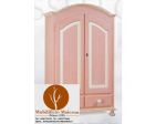 Fabbrica Mobili Rustici Treviso Armadio 2 ante in abete rosa e bianco Hotel