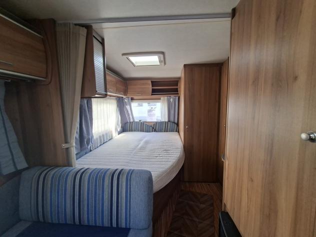 CARAVAN ROULOTTE BURSTNER 4 POSTI LETTO FRANCESE DINETTE POSTERIORE MOOVER CAMPEGGIO CAMPER GENERALI USATI 1780 - Foto 10